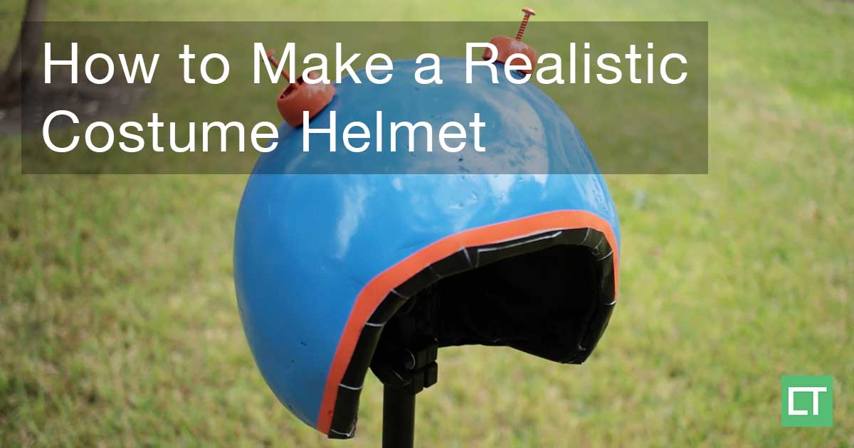 How to Make a Realistic Costume Cosplay Helmet